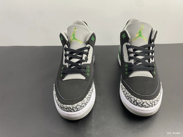 1st Kicks Shoes 3 Green CT8532-030 Air Pine Jordan 0801